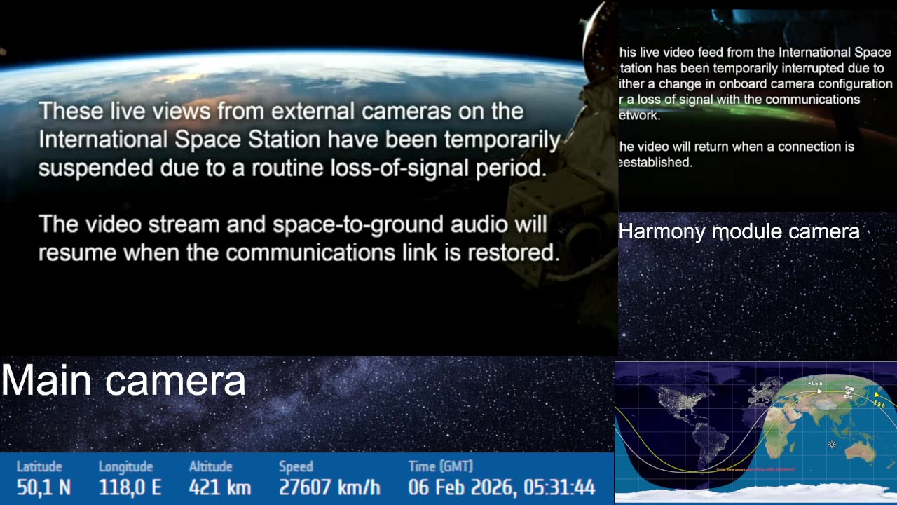 Earth from ISS live | unofficial