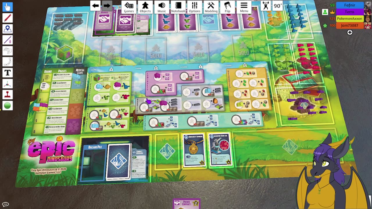 Terra's gaming Den: Tiny Epic Dinosaurs 2025