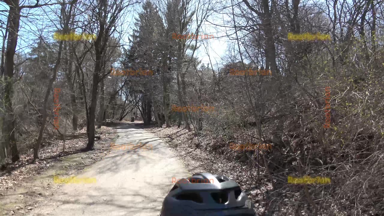 Serena Gundy Park Trailway with loop (Double speed) - end at mountain bike playscape