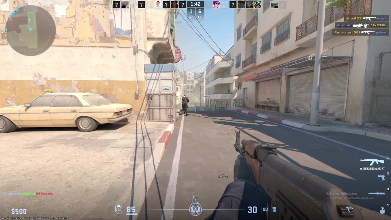 Counter Strike 2 Matchmaking Casual Dust 2 GamePlay (No Commentary)