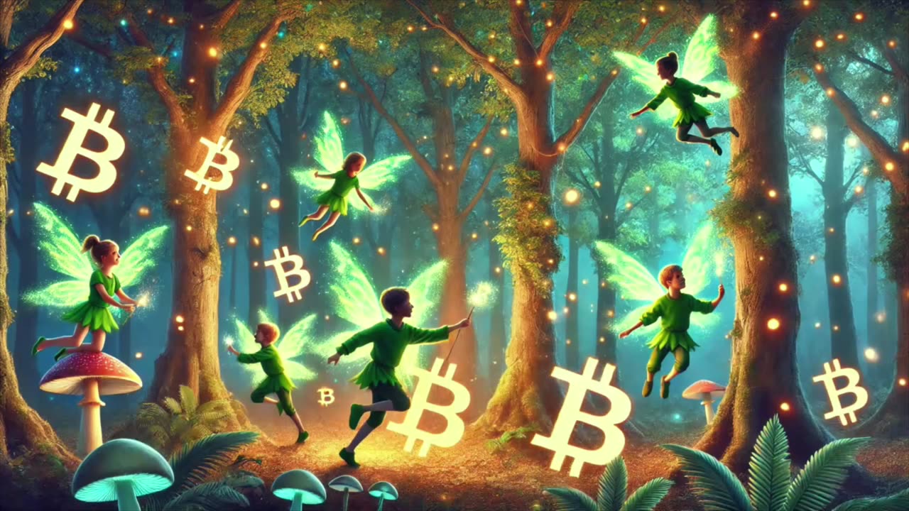 Bitcoin Up Forever Like Peter Pan