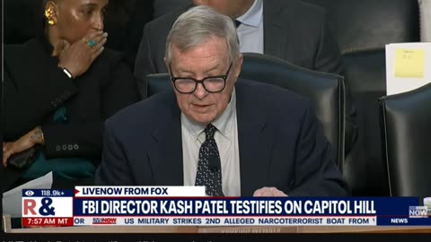 Kash Patel to testify before the Senate Judiciary Committee for an oversight hearing of the FBI.