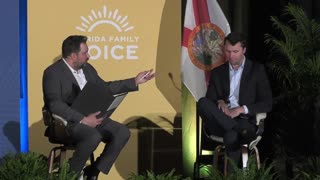 Charlie Kirk at the 2025 Florida Family Voice 20th Anniversary Gala