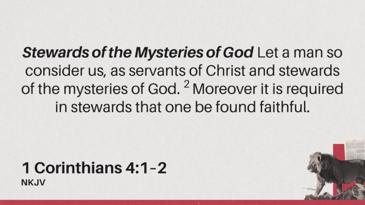 WNBS 1 Corinthians