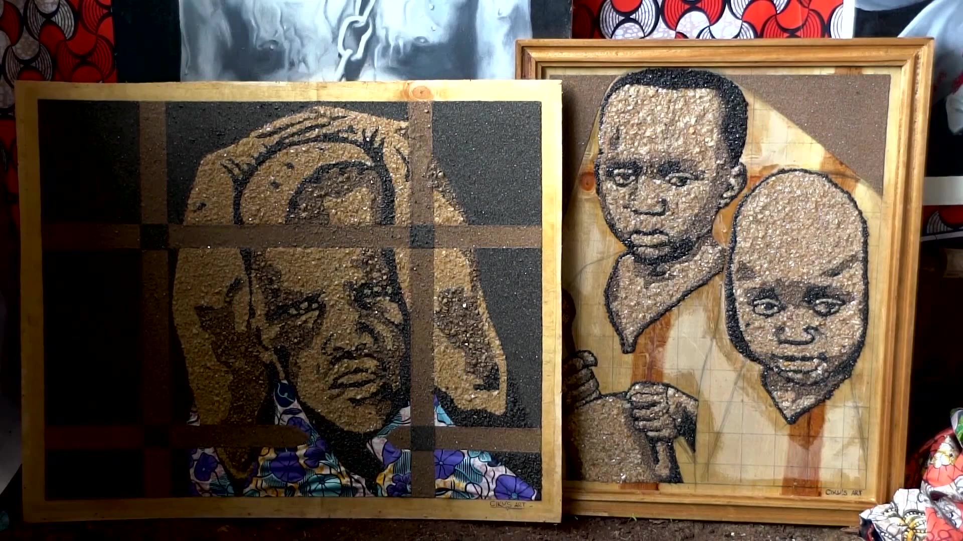 Congo artists fight misinformation, depict conflict through art