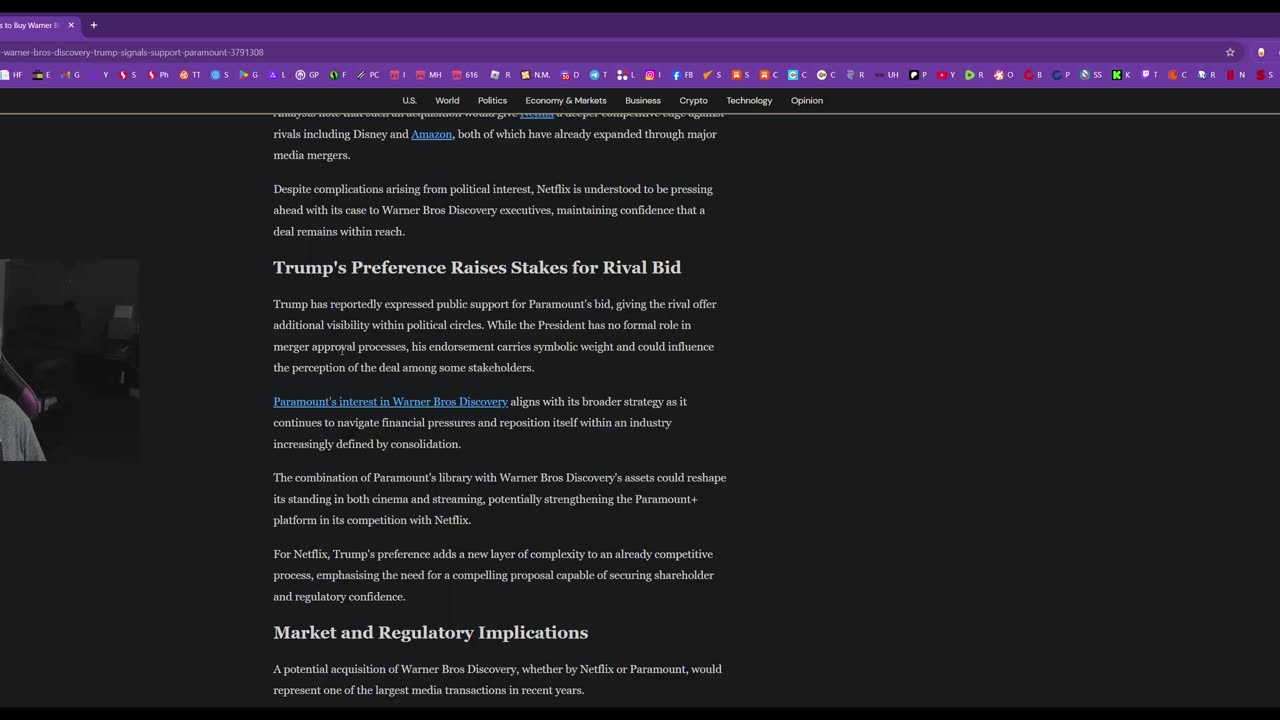 Netflix WB deal is DOA