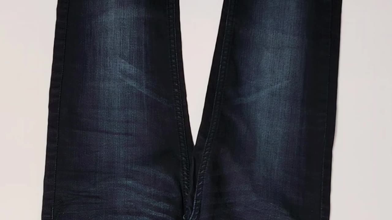 How to Fold Jeans on a Hanger | Closet Organization Hack