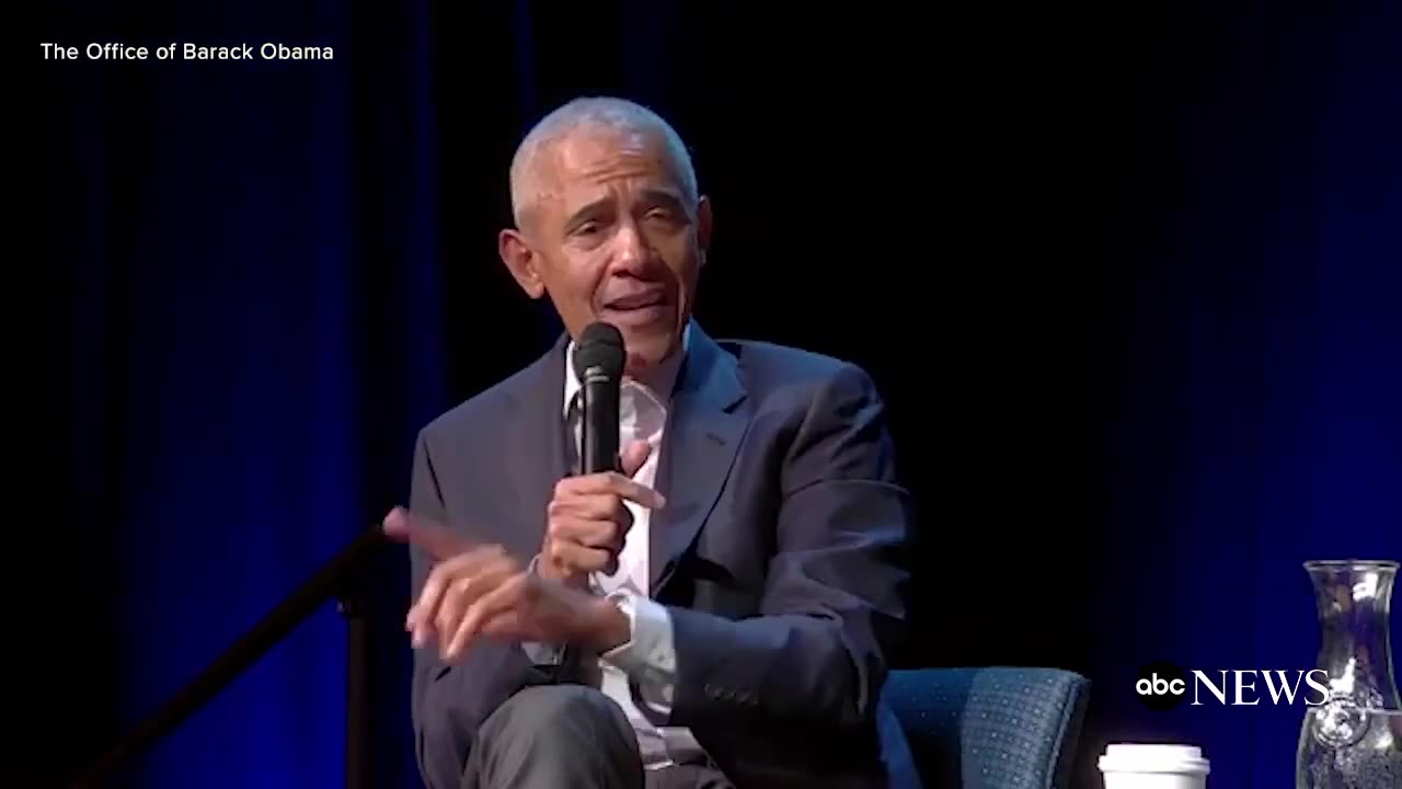 'It is up to all of us to fix this:' Former President Barack Obama on American ideals