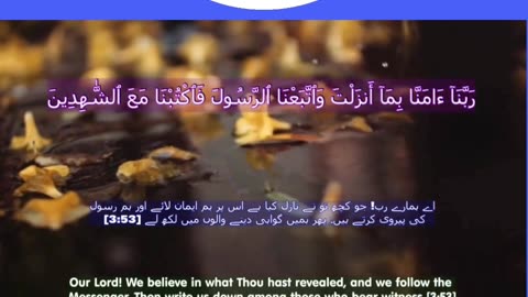 40 Rabbana Duas (Dua no 11)