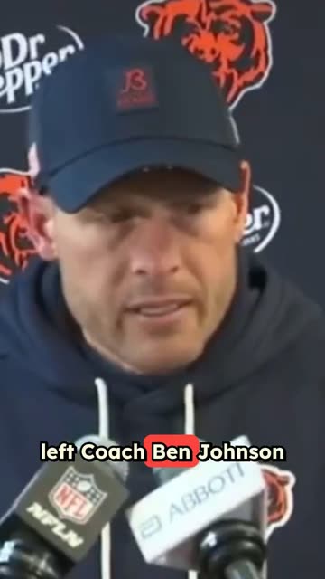 Ben Johnson Talks Crazy Play In Bears Game