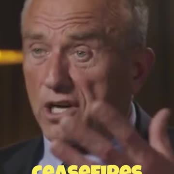 'There Is No Genocide' - RFK Jr. Defends Israel’s War Against Hamas