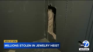 Burglar breaks into Simi Valley, Calif. candy shop to drill into jewelry store safe