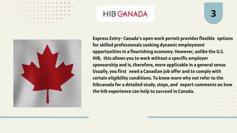 Searching for the Best H1B Canada open work permit