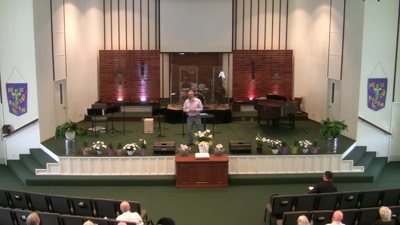 April 20, 2025, Romans 4:23-25, Romans 5:6-10 (Live)