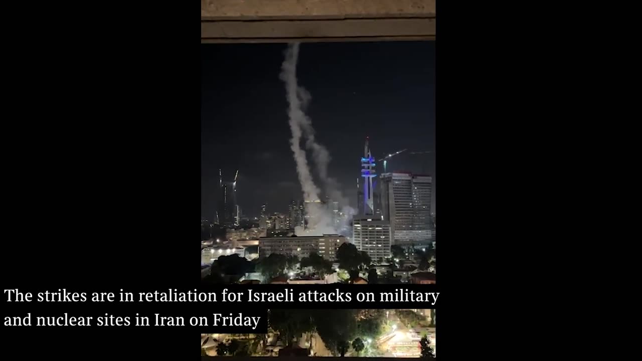 Iran Ballistic Missiles Slam Into Israel As Tehran Fires 200 Projectiles In Huge Revenge