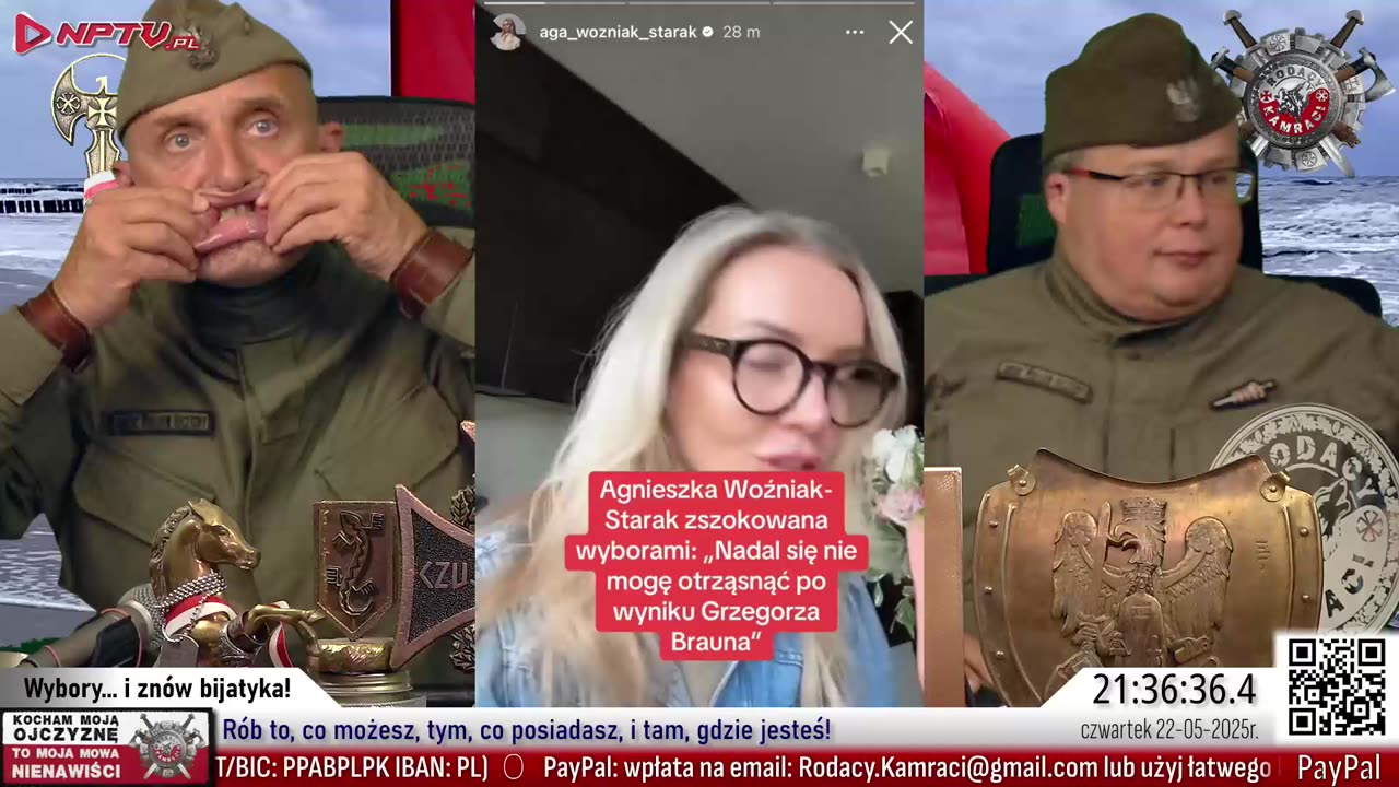 Wybory... i znów bijatyka! Czw. 22.5.2025r. W. Olszański, M. Osadowski Rodacy Kamraci NPTV.pl