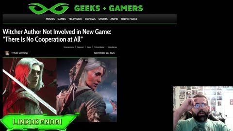 Witcher Author Not Involved With Witcher Game Development