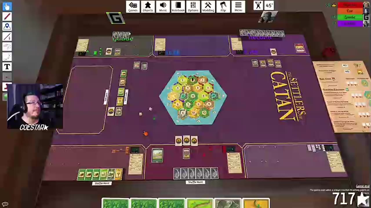 Live 2021-05-27 Space Cops in Colonizers of Catan