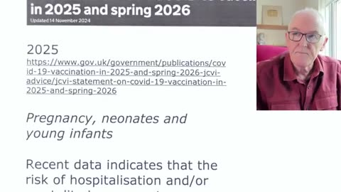Dr John Campbell - mRNA and pregnant women (June 4, 2025)