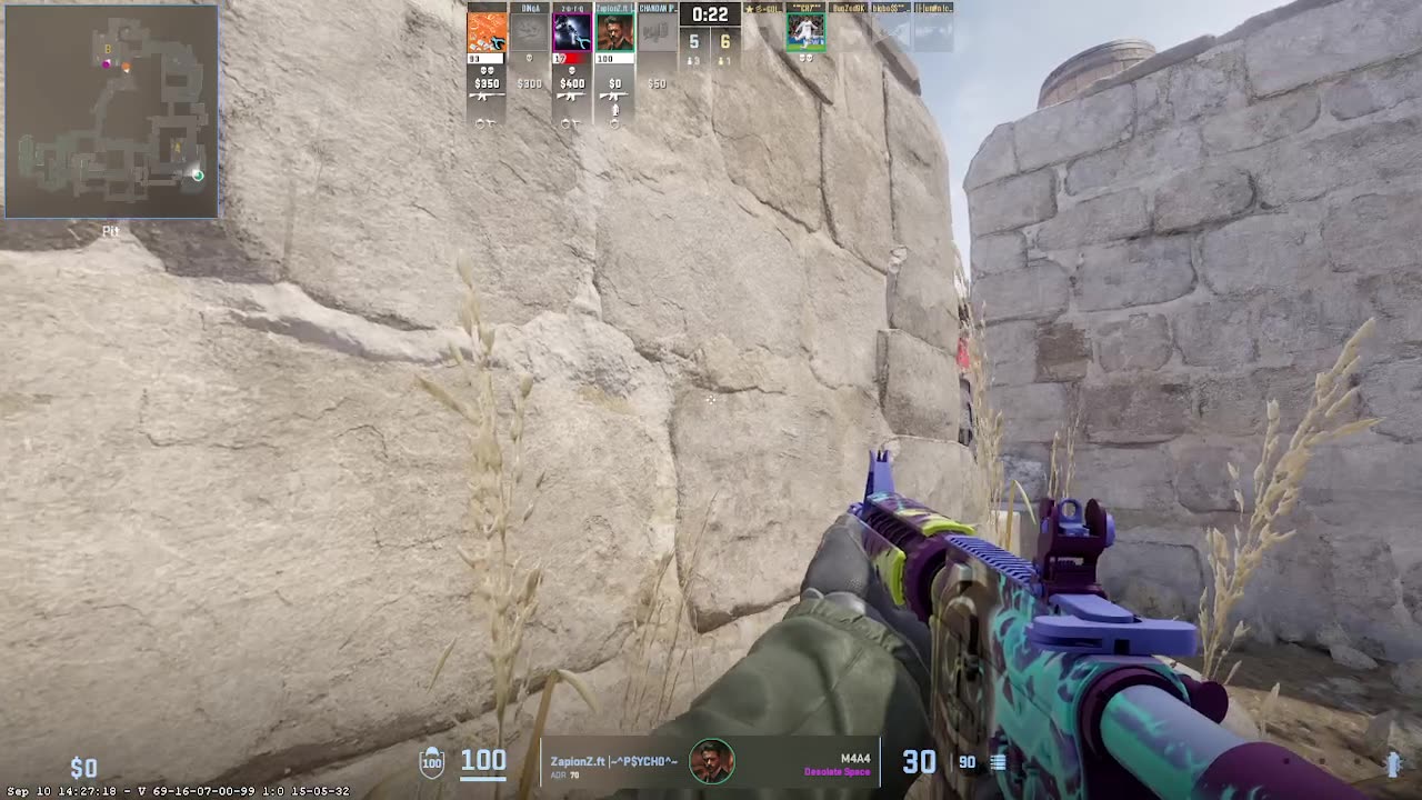 teamate in premier match GG