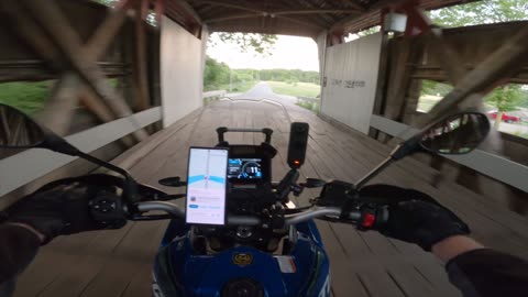 Roar to Romance: Conquering the Spencerville Covered Bridge