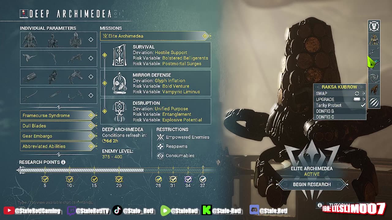 StaleRoti on Warframe