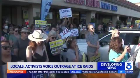 Locals, activists voice outrage after ICE raids in Pasadena