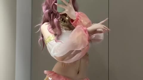 Daily Beauty EP 100 | Stylish Pink Pleated Skirt Dynamic Highlights