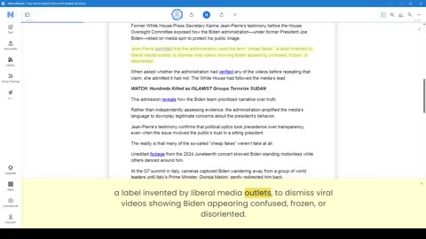 Biden White House ADMITS It Followed Media Spin to Dismiss “Cheap Fakes”