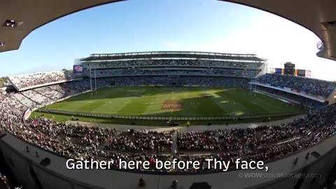 Shocking: GOD DEFEND NEW ZEALAND - (with lyrics) - New Zealand National Anthem -