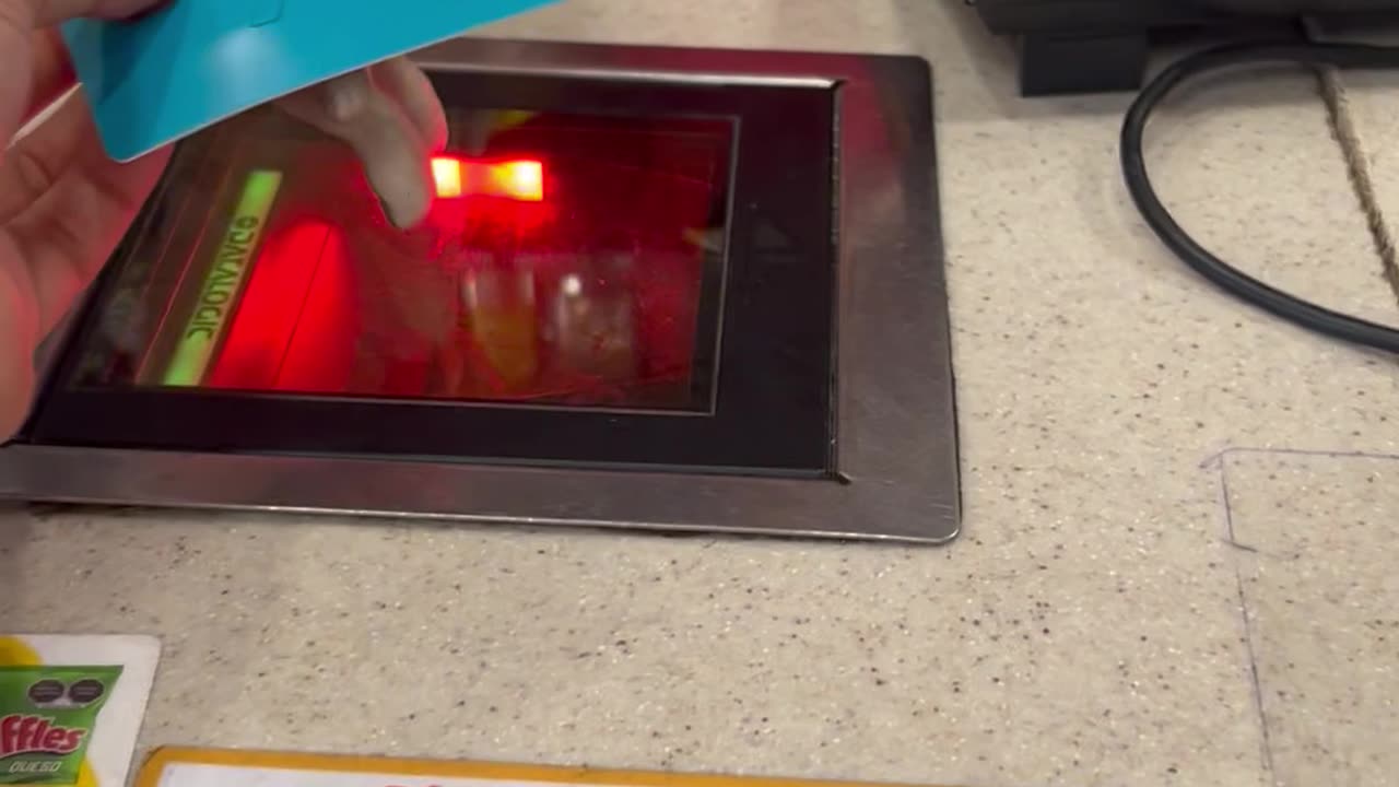 Fake Hand Causes Checkout Funnies