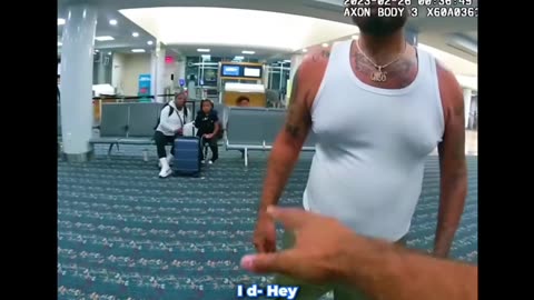 Angry Drunk Racist Arrested at the Airport
