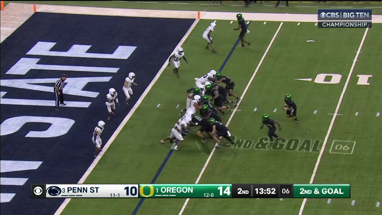 Oregon Offense vs Penn State Defense (2024)