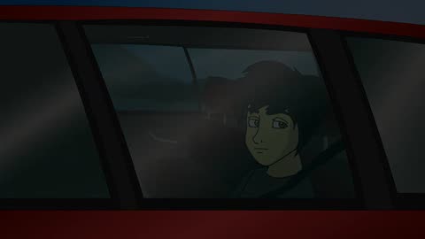 Scariest hall - animated story
