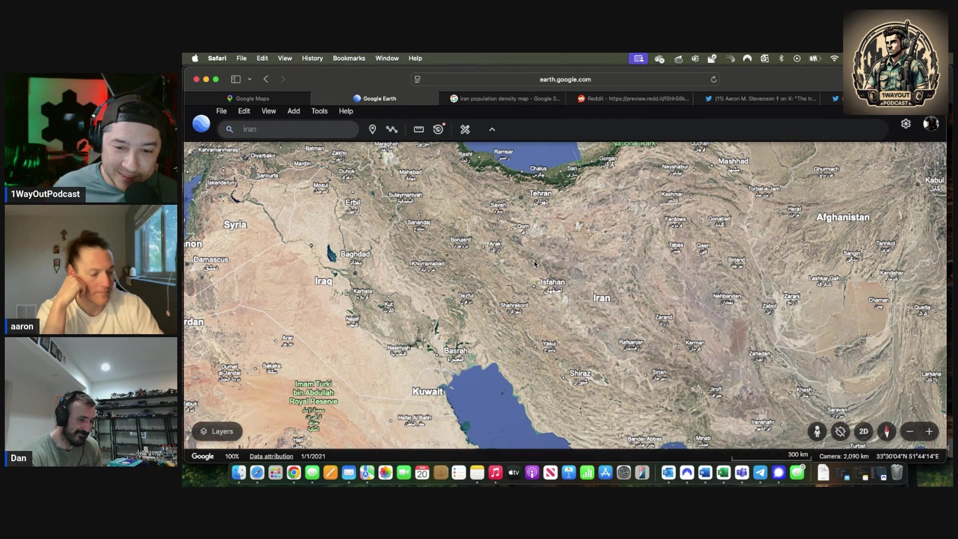 1WayOutPodcast Episode 50: War with Iran Analysis w/Aaron Stevenson
