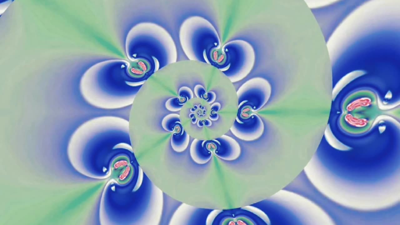 Spiral Abstract Pattern with a Color-Switching Motion Effect ~ 5.11.25.9