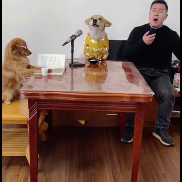 “When You Let Your Dog Join Karaoke Night”