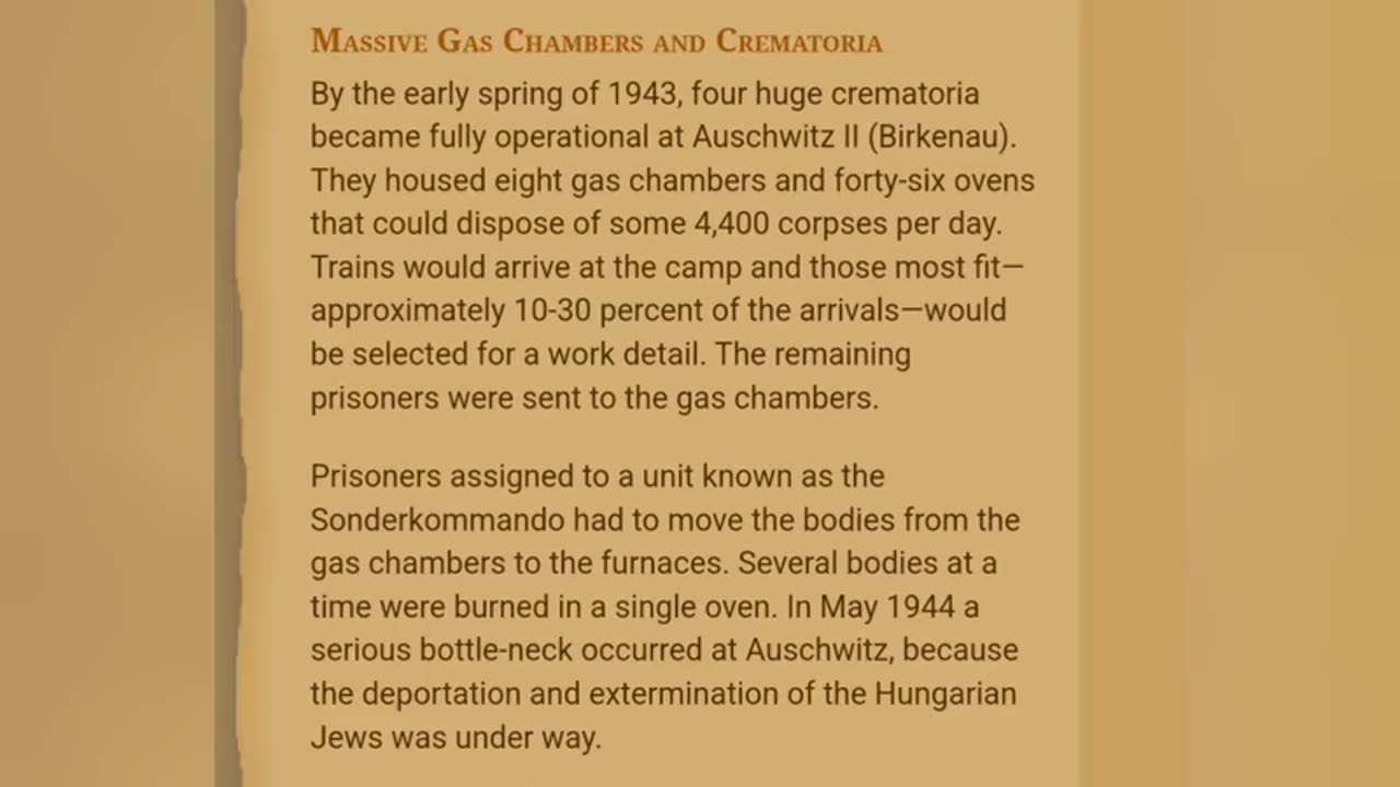 World War 2 Concentration Camp Cremation Facts