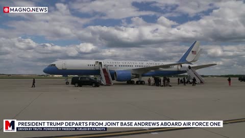 President Trump Departs Aboard Air Force One for Well-Deserved Golf Break at Club in Bedminster [LIVE]