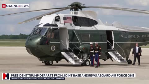 President Trump Departs Aboard Air Force One for Well-Deserved Golf Break at Club in Bedminster [LIVE]