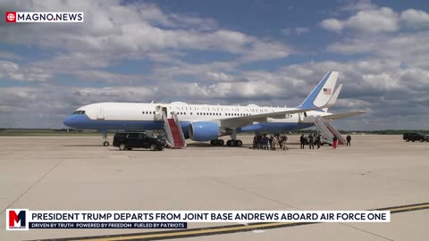 President Trump Departs Aboard Air Force One for Well-Deserved Golf Break at Club in Bedminster [LIVE]