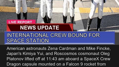 International Crew Bound for Space Station
