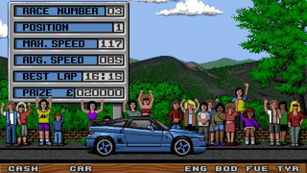 Amiga 500 Longplay - Super Cars - EU