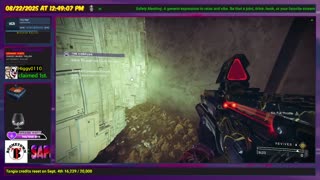 Destiny 2 - 08-22-25 Sure it gets easier to level later but I need to play TODAY!