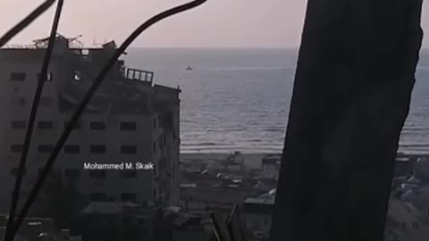 Israeli occupation boats open fire towards Palestinian fishermen