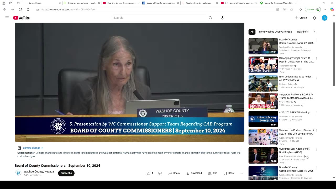 Commissioner Jeanne H speaks to save the CABS