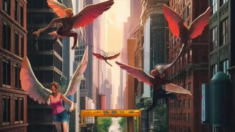 Imagine A World Where Humans Are Born With Wings