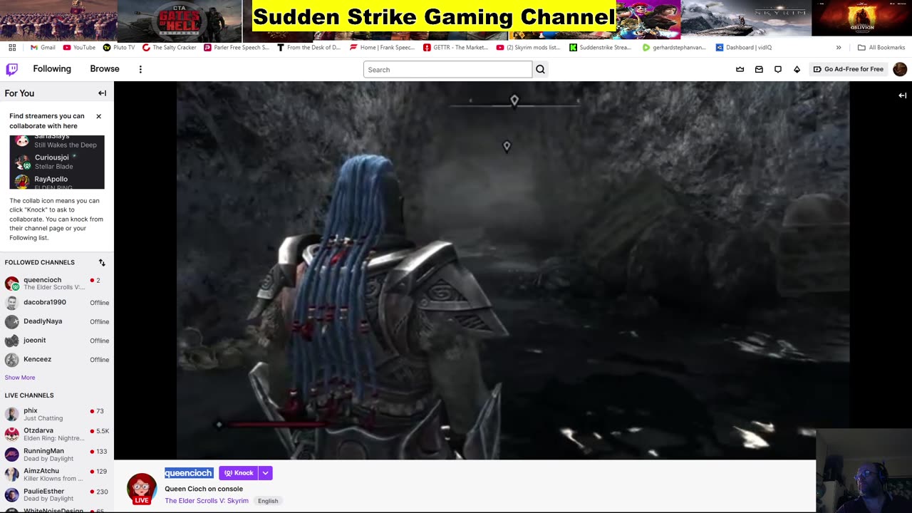 #Skyrim with Queen Cioch "Lets Play"