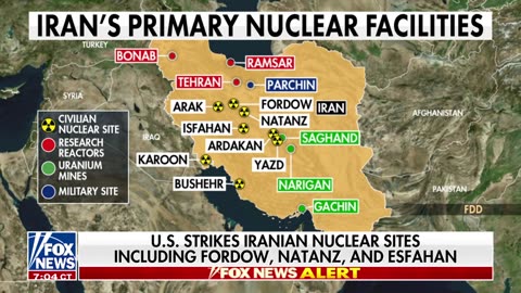 Trump Announces Successful US Strike on 3 Iranian Nuclear Sites