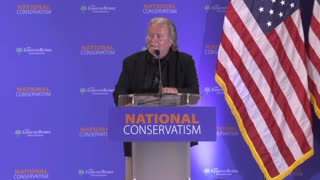 BANNON FULL SPEECH AT THE NATIONAL CONSERVATISM CONFERENCE 2025